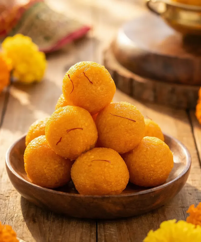Saffron Laddu
